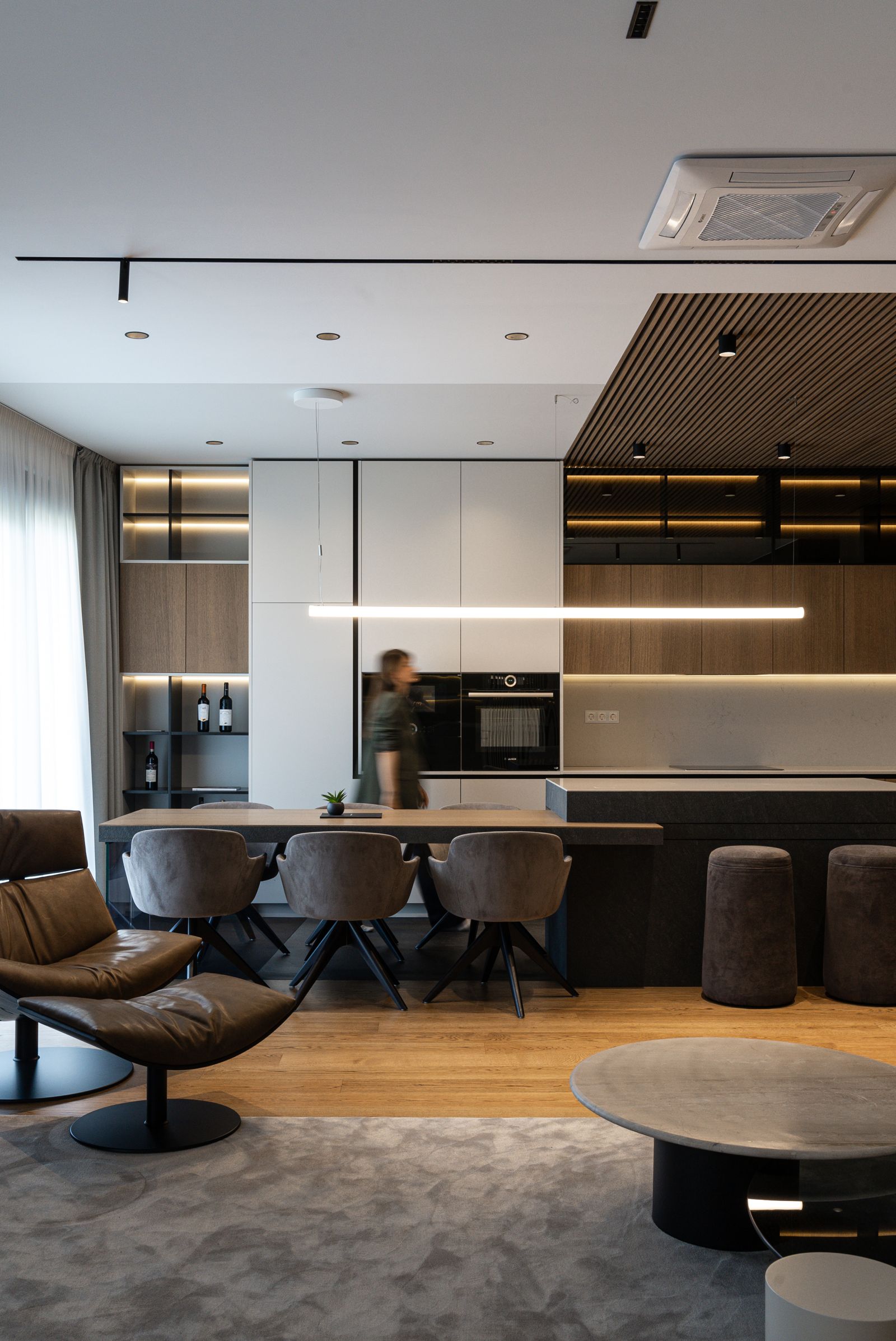 Belgrade Hram Residence - Apartments interior in Serbia by Studio NACRT US