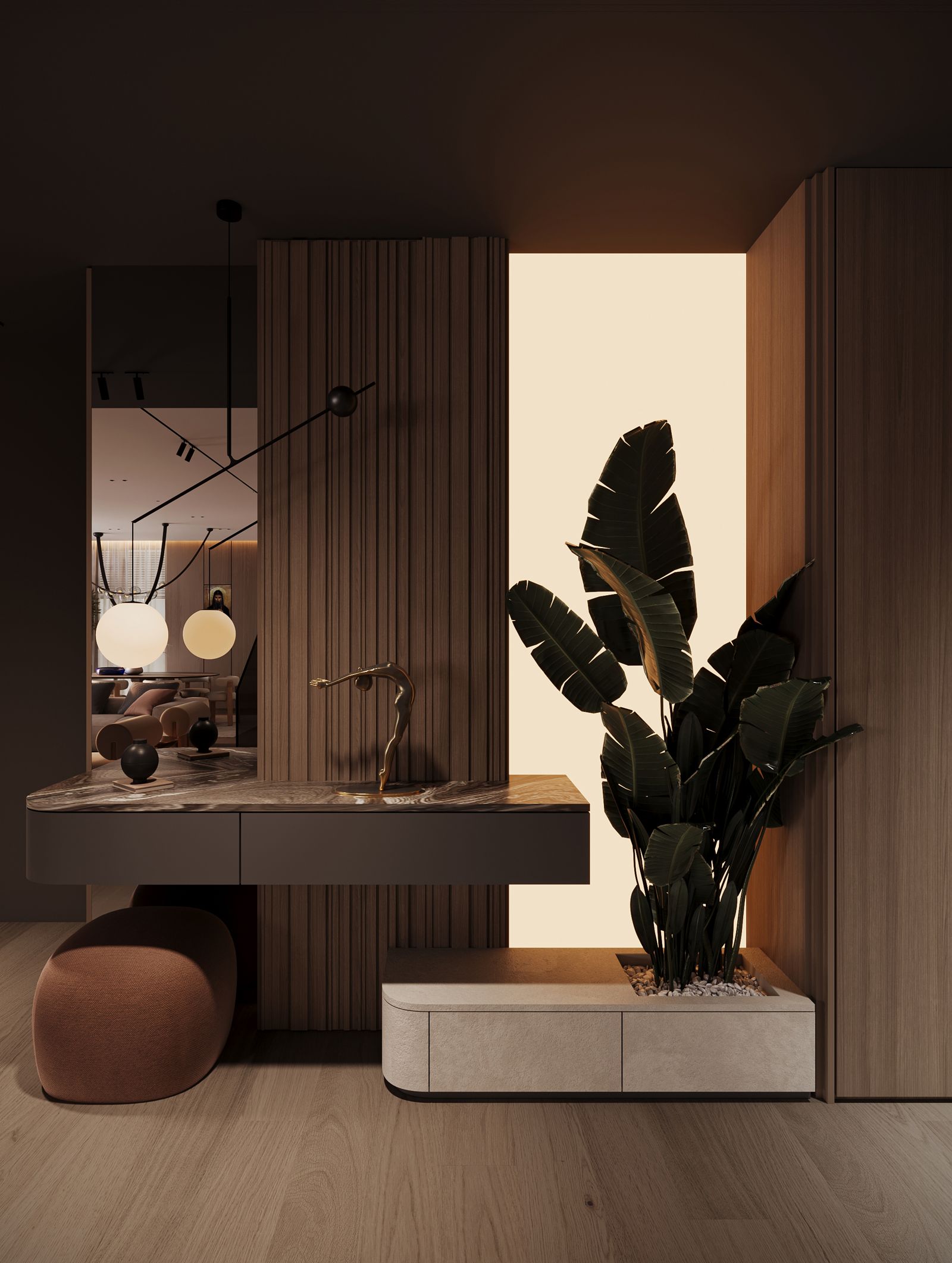 Sky Duplex - Apartments interior in Serbia by Studio NACRT US
